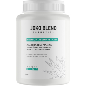 Альгинатная маска Joko Blend успокаивающая с экстрактом зеленого чая и алоэ вера 200 г (4823109401891) ТОП в Хмельницком