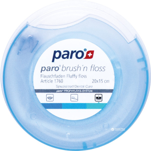 Зубна нитка та щітка суперфлос Paro Swiss brushn floss 20 x 15 см (7610458017609) в Хмельницькому