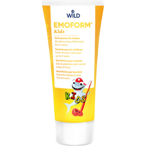 Дитяча зубна паста Dr. Wild Emoform Kids 75 мл (7611841701723) в Хмельницькому