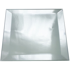 Зеркальная плитка UMT 500х500 мм фацет 15 мм серебро (ПФС 500-500) надежный