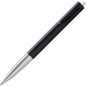 Ручка кулькова Lamy Noto Чорна та Срібляста/Стержень M16 1 мм Чорний (4014519279709) краща модель в Хмельницькому