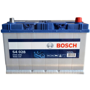 Автомобільний акумулятор Bosch 95Аh (-/+) ASIA Євро S4028 (830EN) (0 092 S40 280) в Хмельницькому