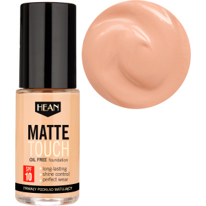 Основна основа Hean Matte Touch foundation 003 теплий бежевий 30 мл (5907474472317) краща модель в Хмельницькому