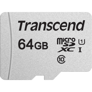 Transcend MicroSDXC 300S 64GB Class 10 UHS-I U1 без адаптера (TS64GUSD300S) ТОП в Хмельницькому