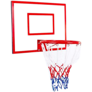 купить Баскетбольный щит детский Newt Jordan с кольцом и сеткой 600 х 450 мм (NE-MBAS-1-300G)