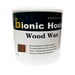 Краска для дерева WOOD WAX Bionic-House 0,8л Венге надежный