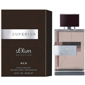 Туалетная вода для мужчин s.Oliver Superior Men 30 мл (4011700858002) в Хмельницком