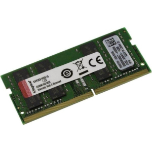 Оперативна пам'ять Kingston SODIMM DDR4-2666 16384MB PC4-21300 (KVR26S19D8/16) краща модель в Хмельницькому