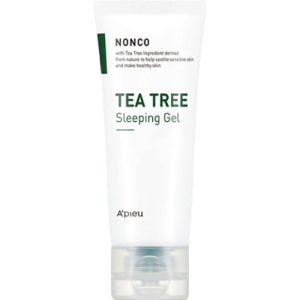 Маска для обличчя A'pieu Nonco Tea Tree Sleeping Gel з олією чайного дерева нічна 80 мл (8809581460546) в Хмельницькому