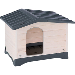 Будка для собак Ferplast Dog Lodge 70 73х59х54.5 см с пластиковой крышей (87247099) рейтинг