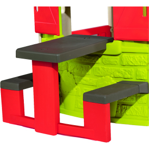 Столик Smoby Toys для пікніка з лавками для дому (810902) (3032168109025) надійний