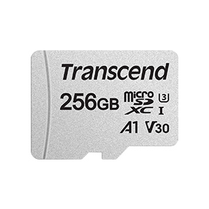 Transcend microSDXC 256GB C10 UHS-I + адаптер SD (TS256GUSD300S-A)
