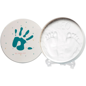 Набор для создания отпечатка ручки и ножки малыша Baby Art Магическая коробочка Круглая (3601094200) (3220660304400) в Хмельницком