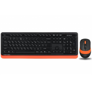 Комплект клавиатура + мышь Wireless A4Tech Bloody FG1010 Orange USB ТОП в Хмельницком