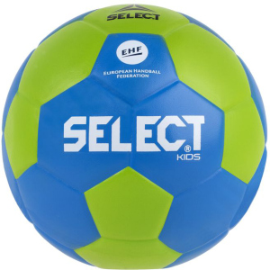 М'яч гандбольний Select Foamball Kids III New (309) Lime-Blue (5703543168767)