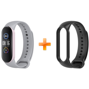 Xiaomi Mi Band 5 MiJobs Dual Color Grey/Pink (MJ5-DSS003GP) в Хмельницком