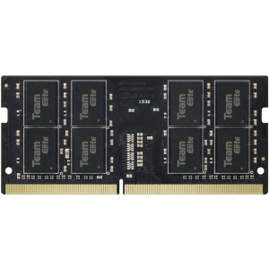 Оперативна пам'ять Team Elite SODIMM DDR4-3200 8192MB PC4-25600 (TED48G3200C22-S01) краща модель в Хмельницькому