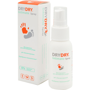 Дезодорант для интимного ухода Dry Dry Intimate Spray 50 мл (7350061291156) ТОП в Хмельницком