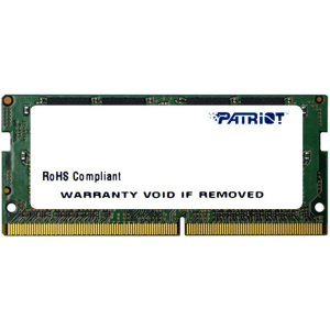 Оперативна пам'ять Patriot SODIMM DDR4-2666 8192MB PC4-21300 Signature Line (PSD48G266681S) ТОП в Хмельницькому