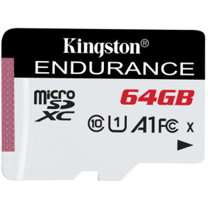 Kingston microSDXC 64GB High Endurance Class 10 UHS-I U1 A1 (SDCE/64GB) в Хмельницькому