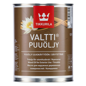 Олія для дерева Tikkurila Valtti Puuoljy (Валті Пуйоль) 0.9л надійний