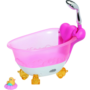 Автоматическая ванночка для куклы Baby Born Забавное Купание свет, звук (828366) лучшая модель в Хмельницком