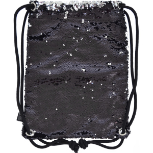 Сумка-мішок Yes Black Sequins Вага: 0.17 кг 1.705 л (557659) ТОП в Хмельницькому