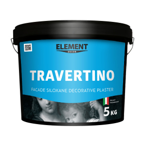 Фасадна декоративна штукатурка TRAVERTINO "ELEMENT DECOR" 5 кг ТОП в Хмельницькому