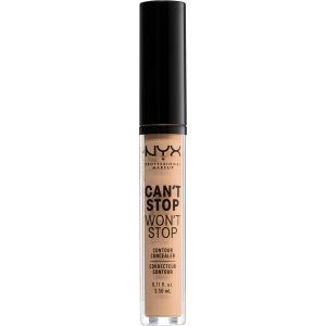 Консилер для обличчя NYX Professional Makeup Can't Stop Won`t Stop Concealer 07 Natural 3.5 мл (800897168599) надійний