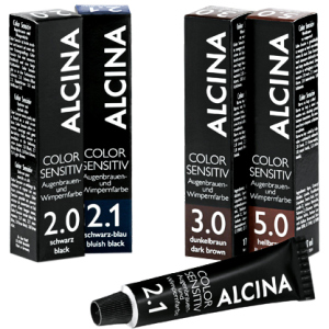 Фарба для брів та вій Alcina Color Sensitiv 5.0 світло-коричневий 17 г (4008666173348) краща модель в Хмельницькому