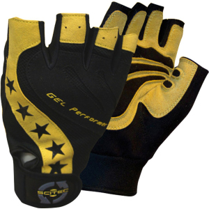 Перчатки Scitec Nutrition Glove Power Style L Черно-желтые (816532010291)