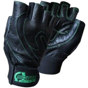 Перчатки Scitec Nutrition Glove Green Style L Черно-зеленые (816532010192) лучшая модель в Хмельницком