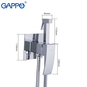 Змішувач для гігієнічного душу Gappo Jacob G7207-1 краща модель в Хмельницькому