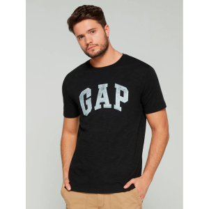 Футболка GAP 227313182 XL Чорна (1159752131) краща модель в Хмельницькому