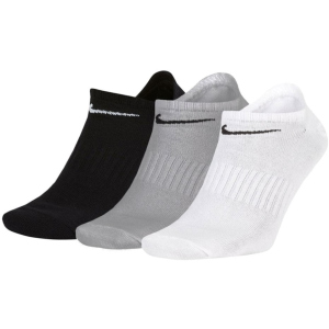 купити Шкарпетки Nike U Nk Everyday Ltwt Ns 3Pr SX7678-901 38-42 (M) 3 пари Чорний/Білий/Сірий (888407239328)