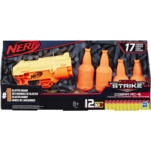 Бластер Hasbro Nerf с мишенями Nerf Alpha Strike Кобра RC 6 (E7857) (5010993625819)