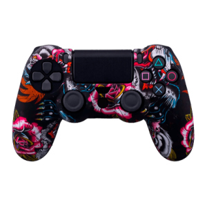 Чохол Силіконовий RMC PlayStation 4 Black Dragon Для DualShock 4 краща модель в Хмельницькому