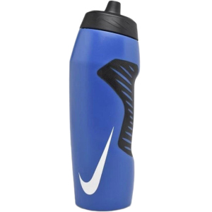 Пляшка для води Nike N.000.3178.451.32 Hyperfuel Water Bottle 32OZ 946 мл Темно-синя (887791328366) краща модель в Хмельницькому