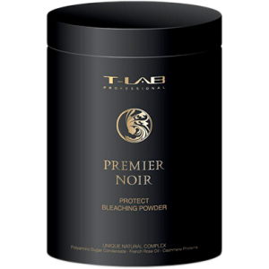 Пудра T-LAB Professional Premier Noir Bleaching Powder для захисту та освітлення волосся 500 мл (5060466661806) в Хмельницькому