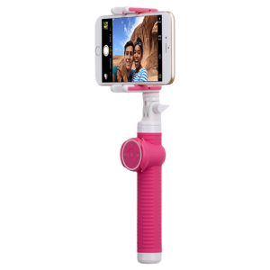 Селфи-монопод Momax Selfie Hero Bluetooth Selfie Pod 100cm Pink лучшая модель в Хмельницком