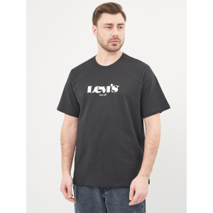 Футболка Levi's SS Relaxed Fit Tee Mv SSnl Logo Caviar 16143-0084 S (5400898765718) лучшая модель в Хмельницком