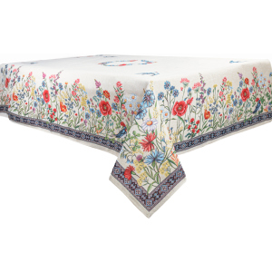 Скатертина Lefard Home Textile Chamomille 140х140 см (732-010) краща модель в Хмельницькому