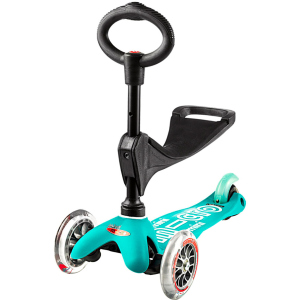 Самокат Micro Mini 3 in 1 Deluxe Aqua (MMD011) ТОП в Хмельницком