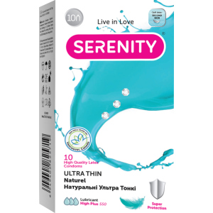 Презервативи Serenity Ultra Thin 10 шт (6949402825719) ТОП в Хмельницькому