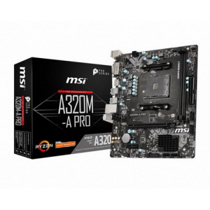 купити MSI A320M-A Pro Socket AM4