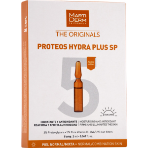 Ампулы Martiderm The Originals Proteos Hydra Plus SP 5 шт х 2 мл (8437019178932) лучшая модель в Хмельницком