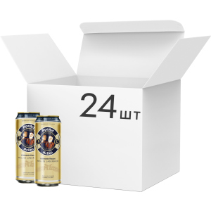 Упаковка пива Apostel Helles Lager светлое фильтрованное 5% 0.5 л х 24 шт (4054500101138) ТОП в Хмельницком