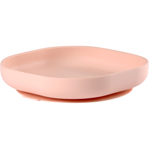 Силиконовая тарелка на присоске Beaba Розовый (913431) рейтинг