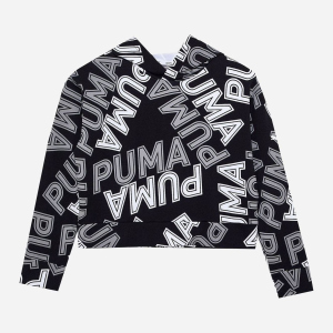 Худі дитяче Puma Modern Sports Hoody 58143201 176 см Black-AOP (4062451246723) ТОП в Хмельницькому