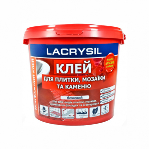 Клей для плитки та мозаїки Lacrysil 8кг в Хмельницькому